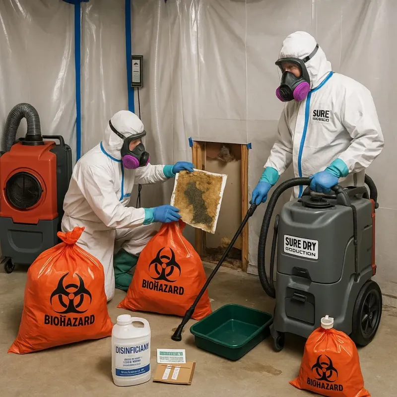 Contaminated Water Handling Protocols process in Elvins, MO